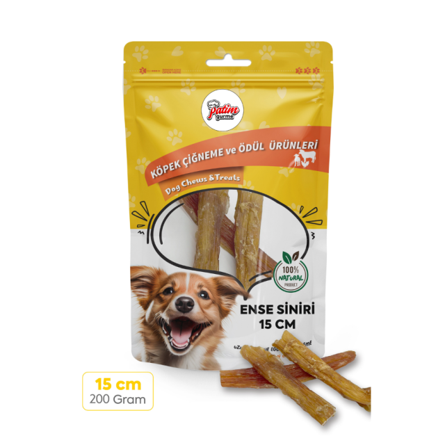 Ense Siniri 15 Cm 200 Gram - Beef Necksinew (6 inc)