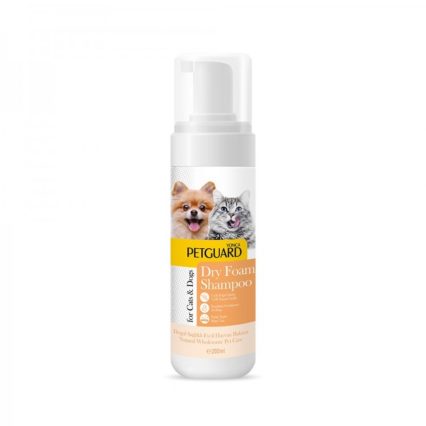 Petguard Vanilya Bitki özlü köpük şampuan 200 ml Kedi-Köpek