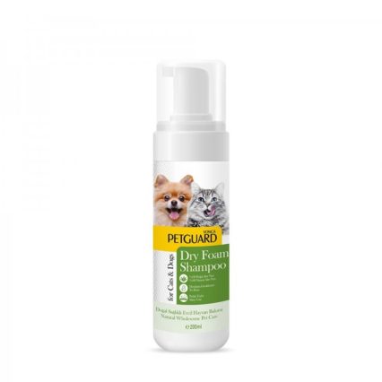 Petguard Aleo vera bitki özlü köpük şampuan 200 ml Kedi-Köpek