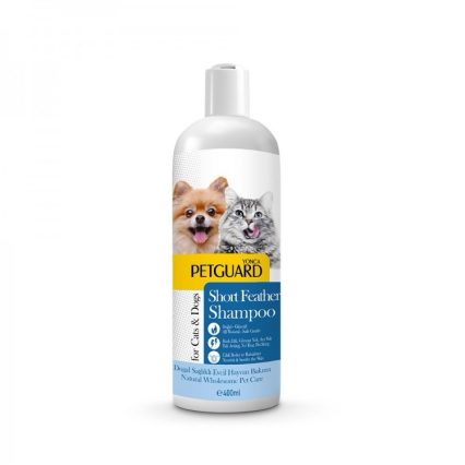 Petguard Kısa Tüylü Kedi-Köpek Sıvı Şampuanı 400ml
