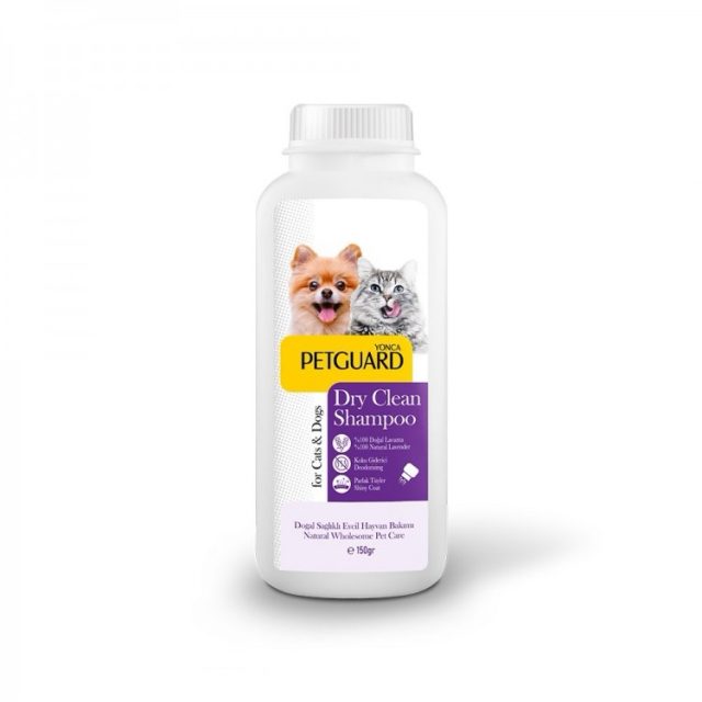Petguard Lavanta Özlü Kuru Toz Şampuan Kedi-Köpek 150ml