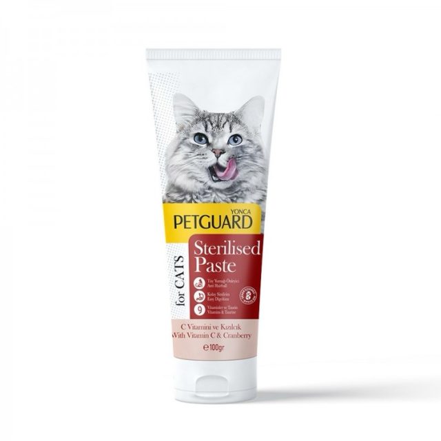 Petguard Kısır Kediler için Multivitamin 100gr