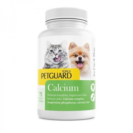 Petguard Calsium Tablet 75 adet Kedi-Köpek